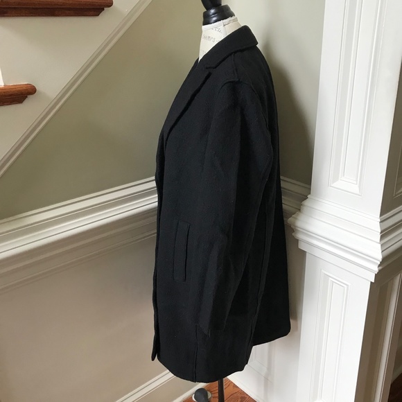 J. Crew Daphne topcoat in Italian boiled wool EUC - Picture 9 of 12